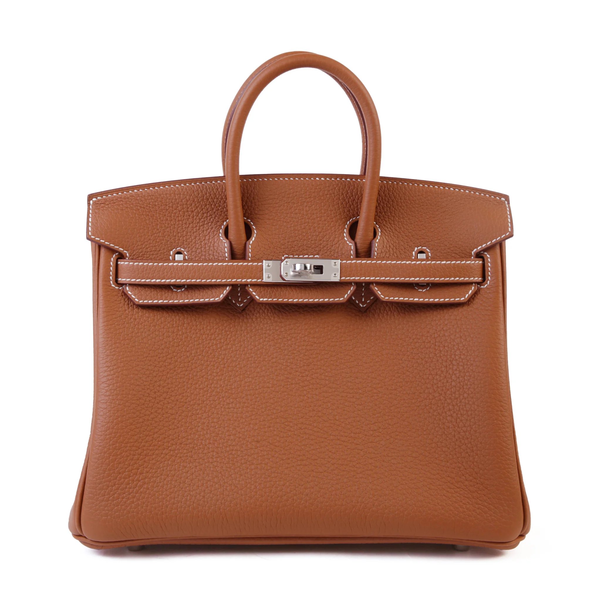 Brand New ( Rank N ) HERMÈS Birkin 25 Gold (37) Togo Palladium hardware G (2026)