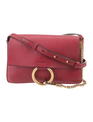 Chloe Leather Chloe Faye Crossbody Small