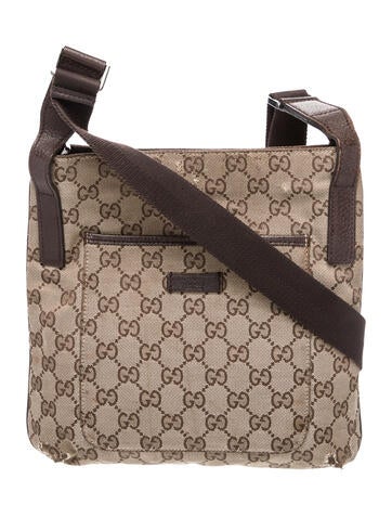 GG Canvas Messenger Bag Vintage