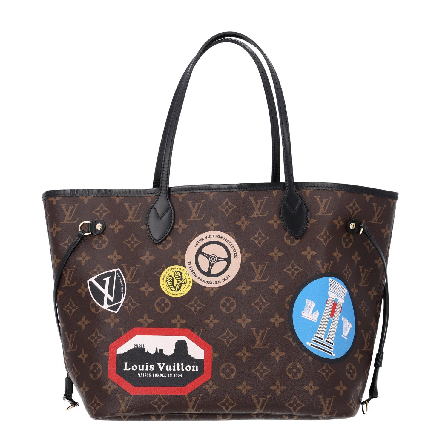 Louis Vuitton Monogram My LV World Tour Neverfull MM