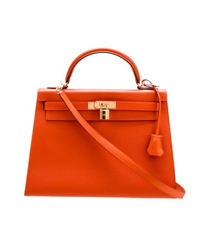 Hermes Epsom Kelly Ii Sellier 32