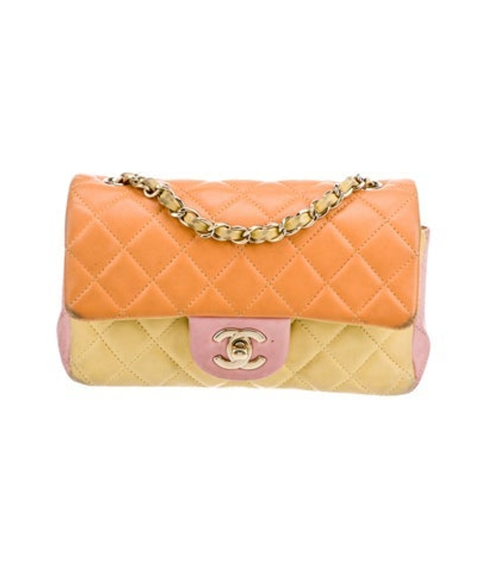Chanel Classic Rectangular Mini Tricolor Flap Bag