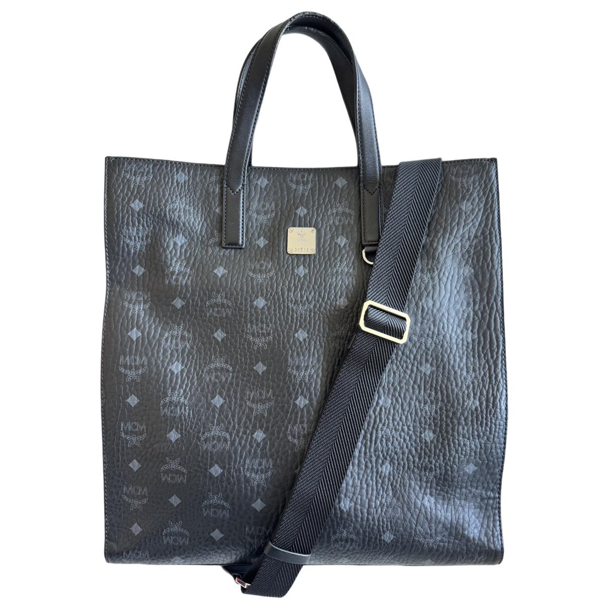 Leather tote