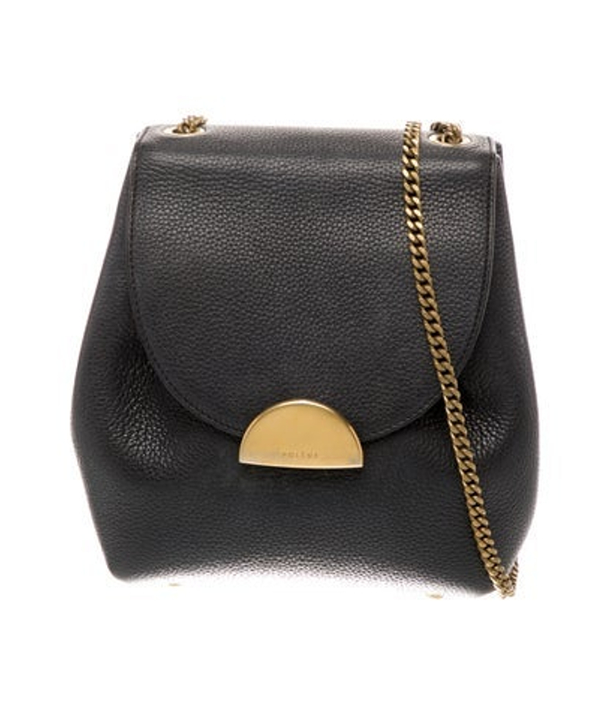 Polene Leather Shoulder Bag