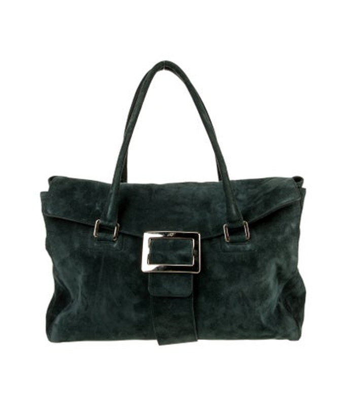 Roger Vivier Vivier Suede Weekender Bag