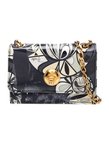Emilio Pucci Leather Crossbody Bag Vintage