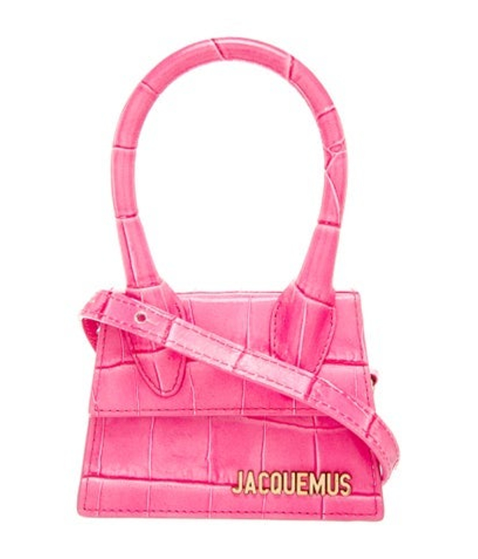 Jacquemus Embossed Leather Shoulder Bag