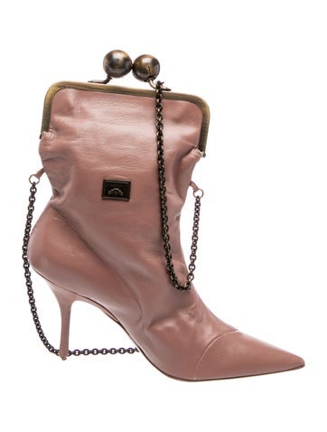 Moschino Leather Shoulder Bag