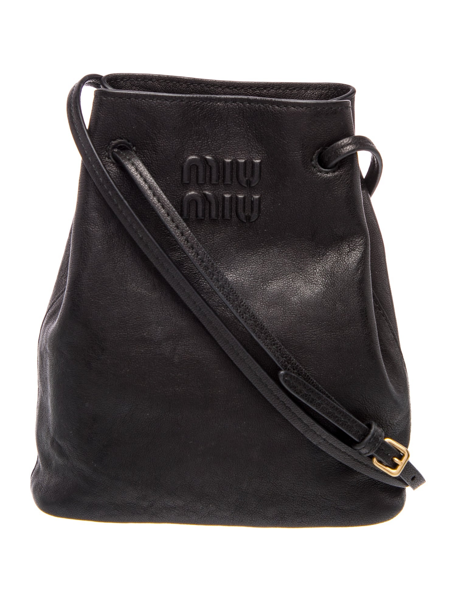 Leather Bucket Bag