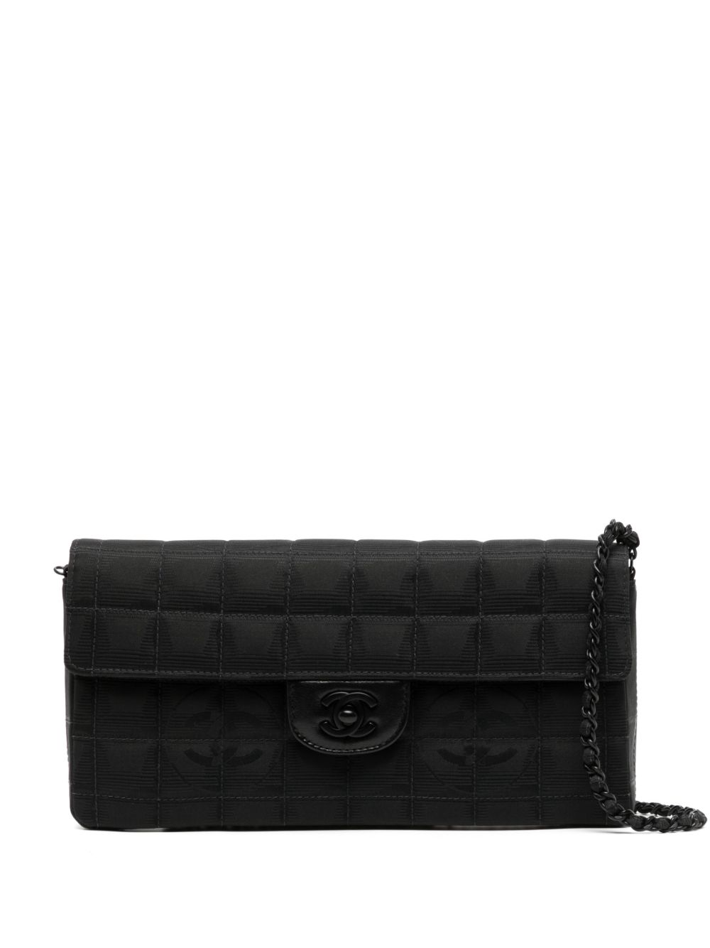 2000-2001 New Travel Choco Bar flap shoulder bag