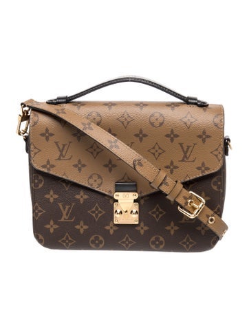 Coated Canvas Monogram Reverse Pochette Métis