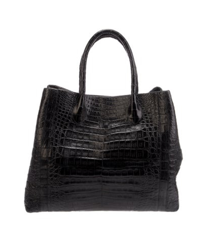 Nancy Gonzalez Gonzalez Embossed Leather Tote