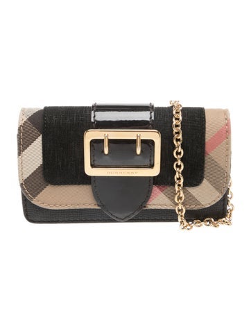 House Check Buckle Bag