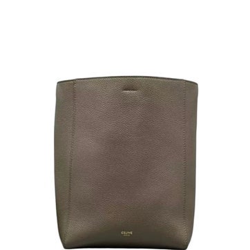 Calfskin Sangle Bucket Bag Small