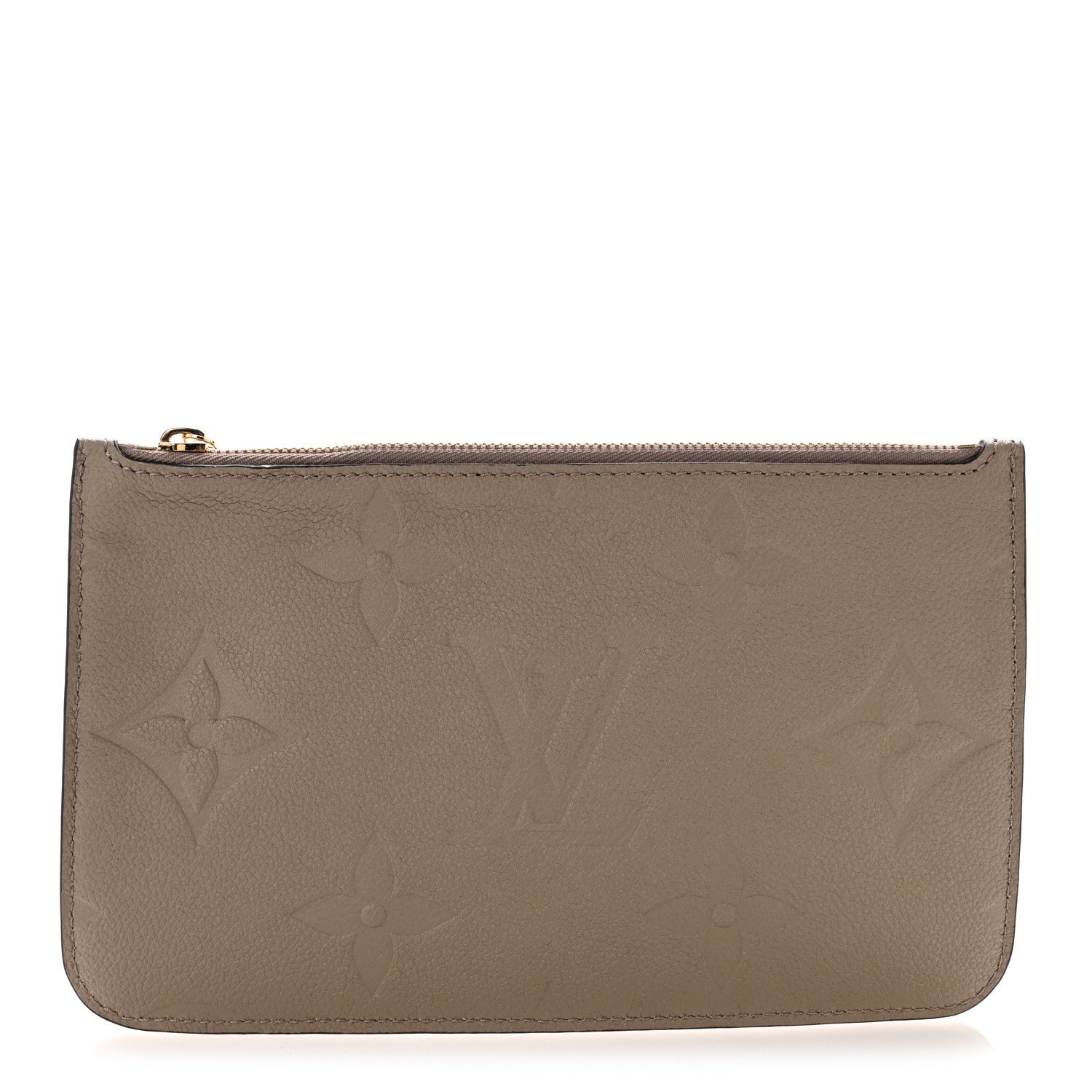 Louis Vuitton Empreinte Monogram Giant Neverfull MM Pochette Tourterelle