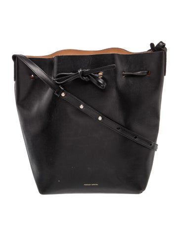 Mansur Gavriel Leather Bucket Bag