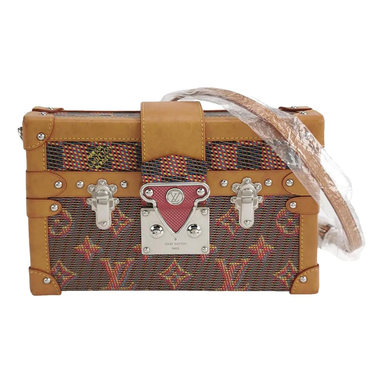 Louis Vuitton Petite Malle leather crossbody bag