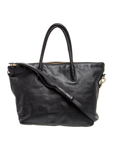 Cuyana Leather Top Handle Bag