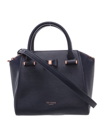 Leather Top Handle Bag