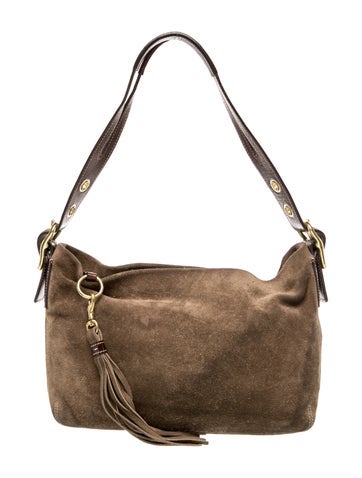 Suede Shoulder Bag