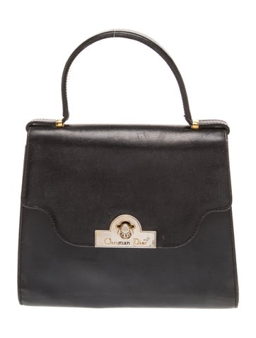 Leather Top Handle Bag