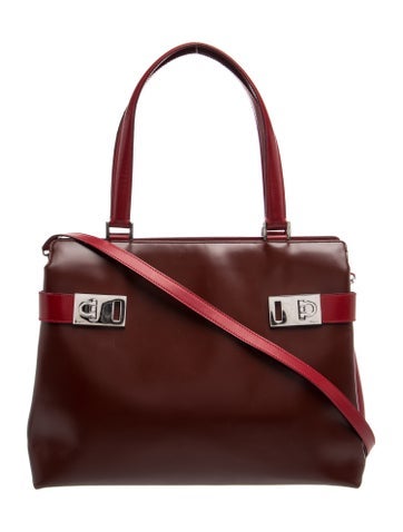 Gancini Top Handle Bag