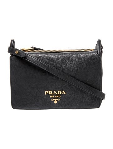 Vitello Daino Leather Crossbody Bag