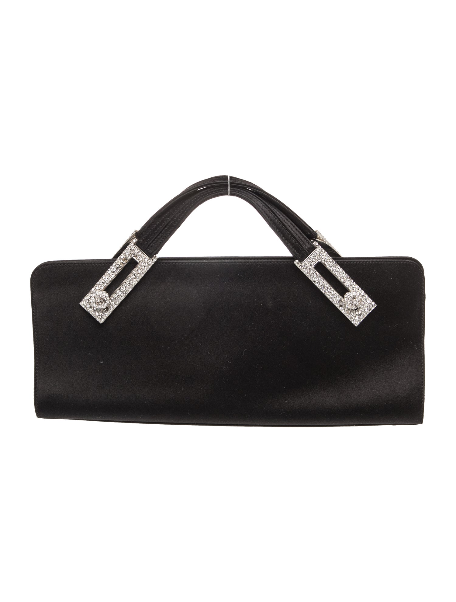 Satin Top Handle Bag