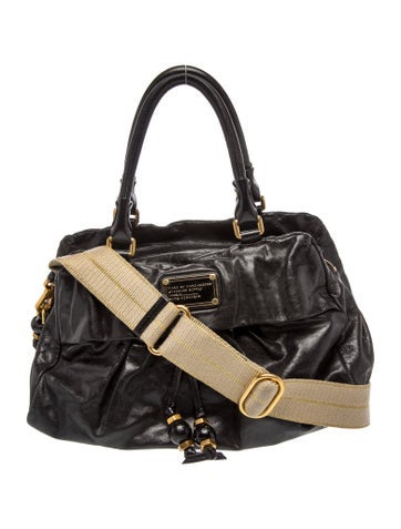Leather Top Handle Bag
