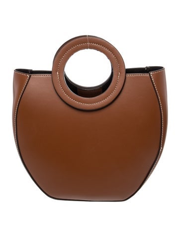Leather Top Handle Bag