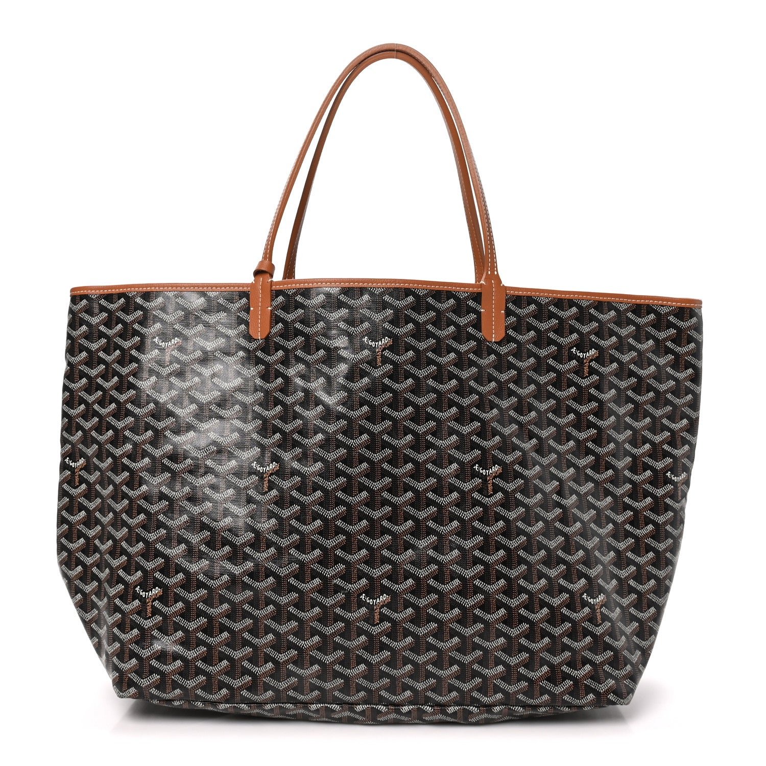 Goyard Goyardine Saint Louis GM Black Gold