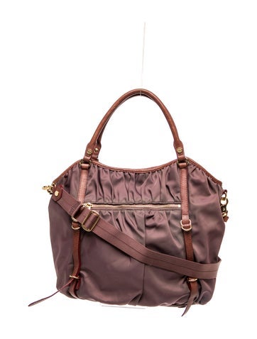 Nylon Top Handle Bag