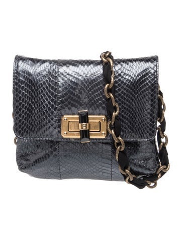 Snakeskin Crossbody Bag