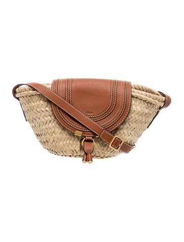 Chloe Straw Crossbody Bag