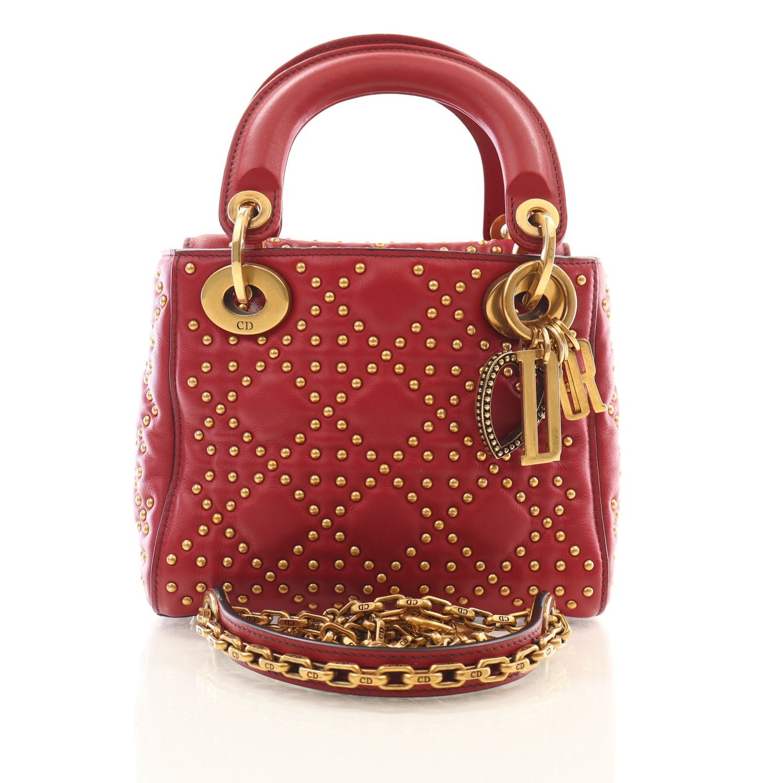 Christian Dior Mini Lambskin Lady Dior