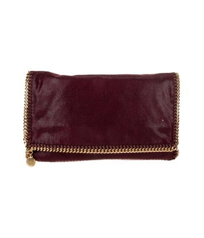 Stella McCartney Mccartney Vegetarian Suede Clutch