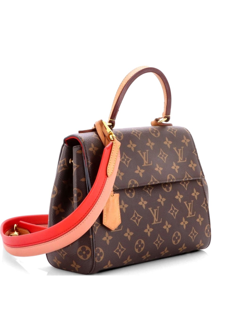 Cluny Top Handle Bag Monogram Canvas BB satchel