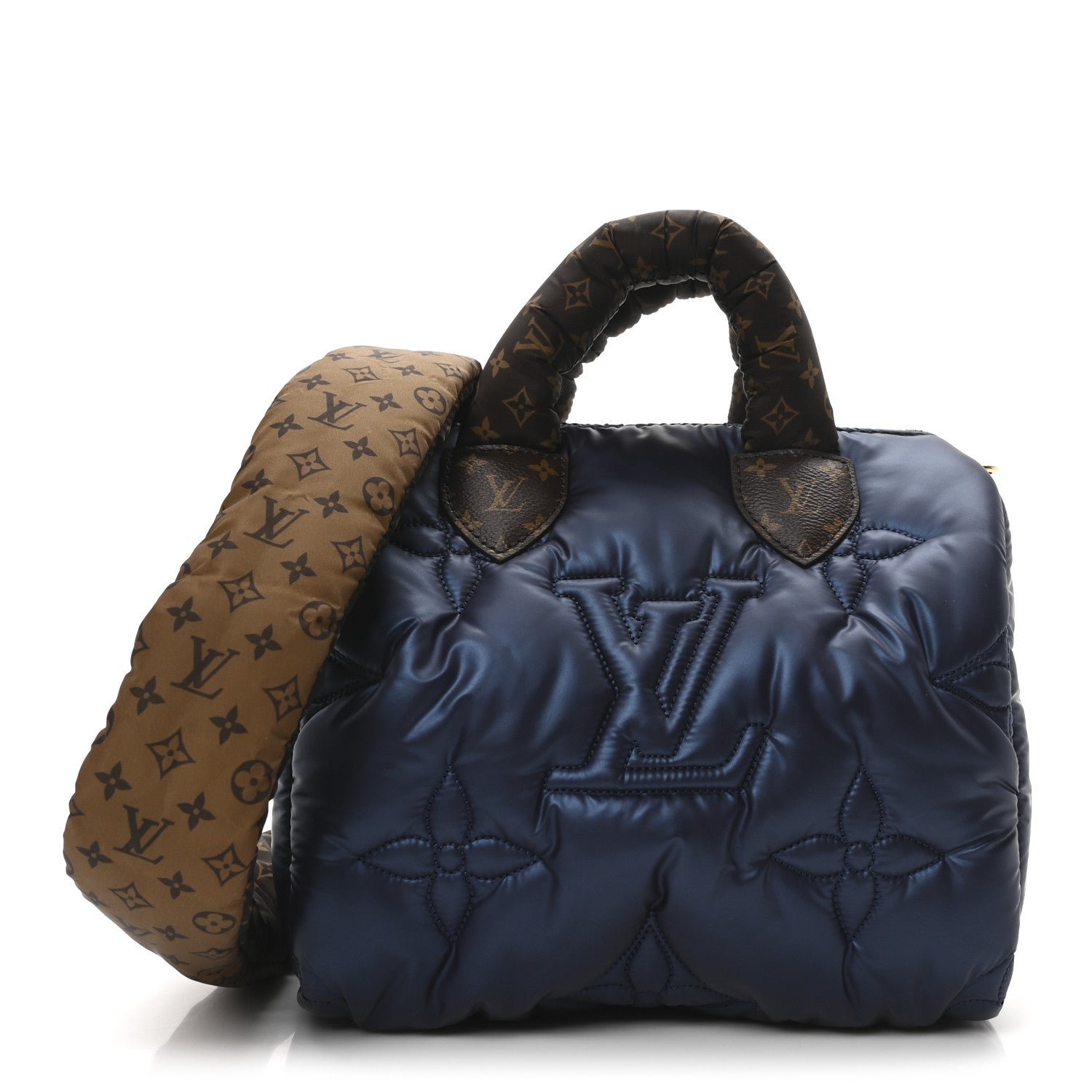 Louis Vuitton Econyl Mini Monogram Pillow Speedy Bandouliere 25 Navy
