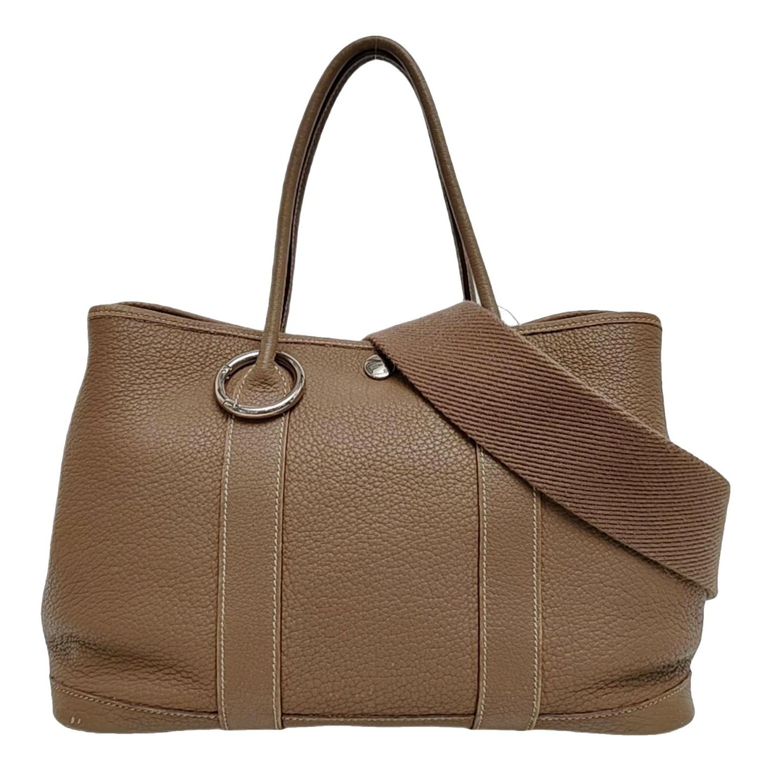 Garden Party leather handbag