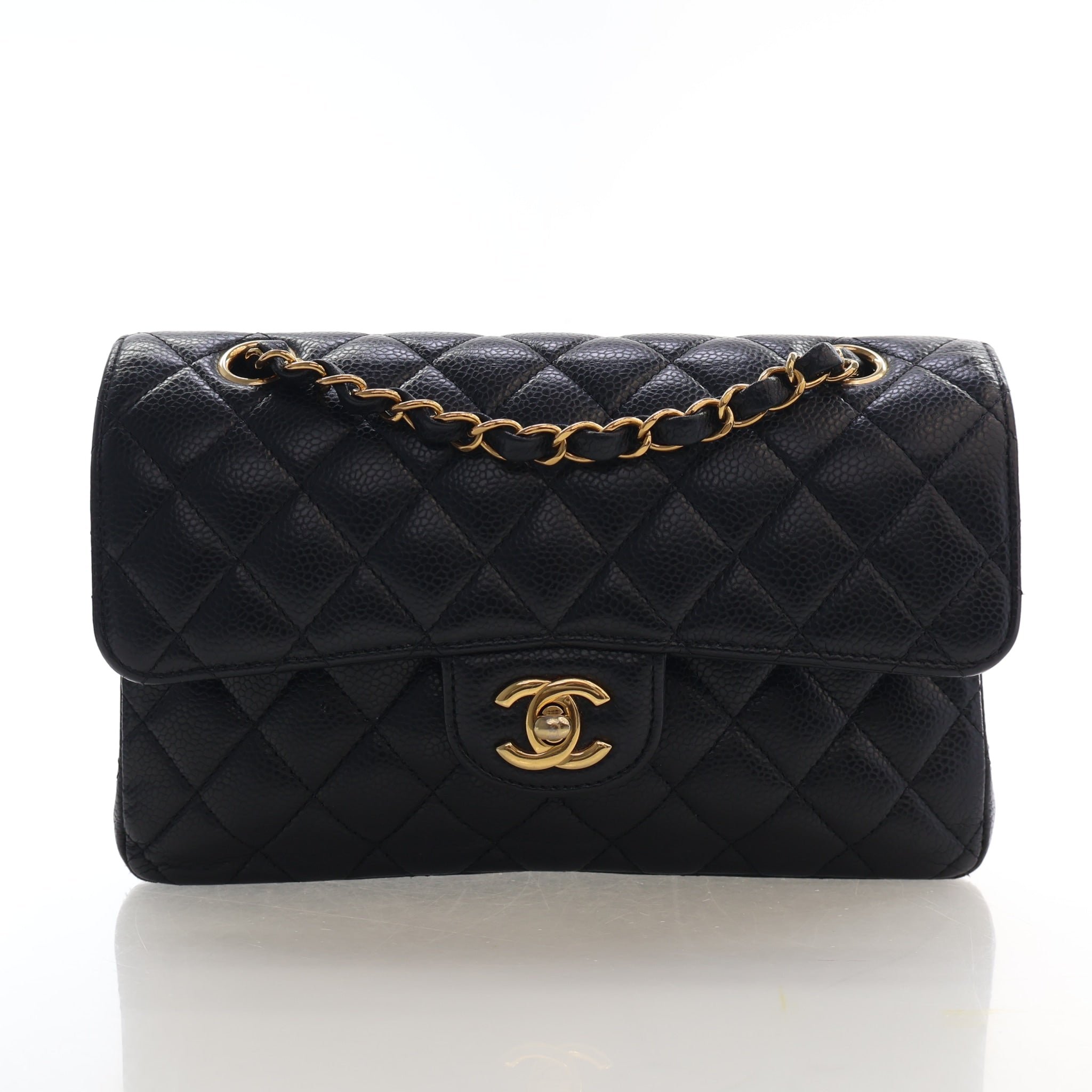 Chanel Small Caviar Classic Double Flap Bag