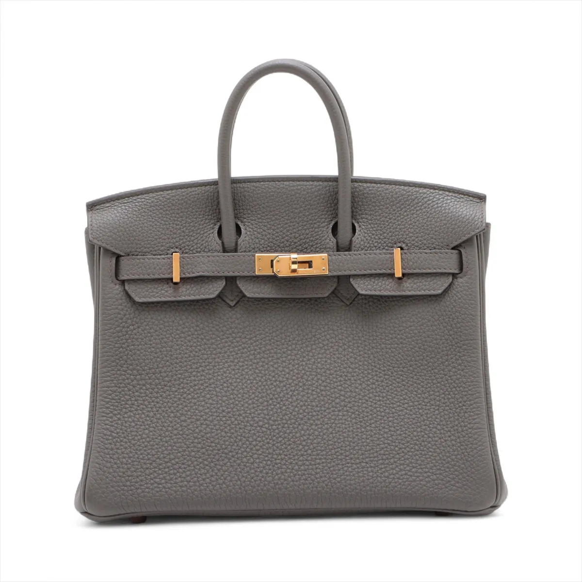 Hermès Birkin 25 Le Tournay Togo Etain Rose gold hardware