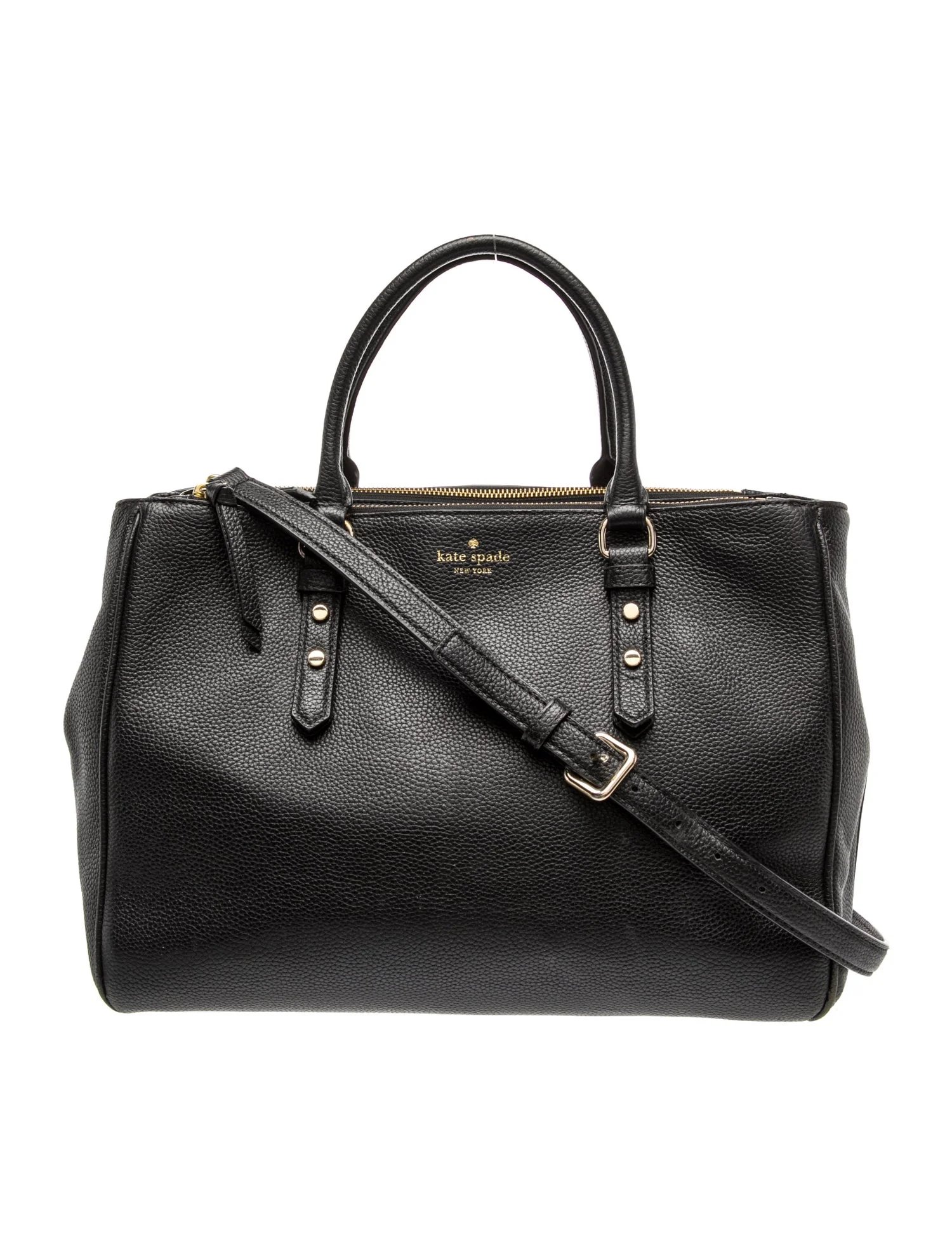 Leather Top Handle Bag