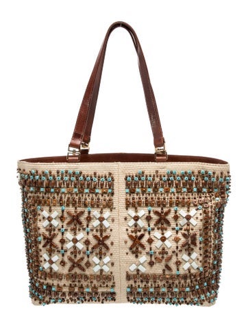 Raffia Shoulder Bag