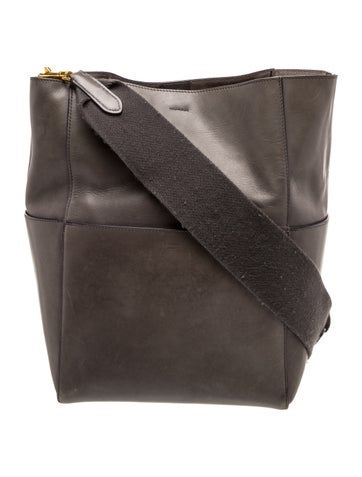 Leather Seau Sangle Medium