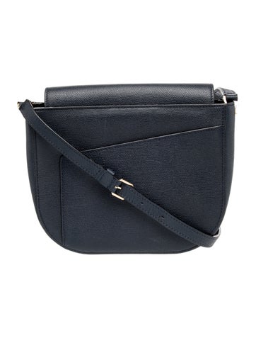 Valextra Leather Crossbody Bag