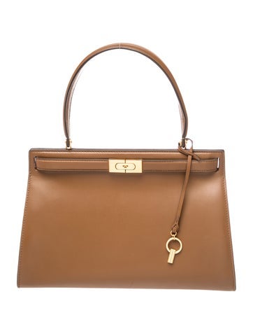 Leather Top Handle Bag