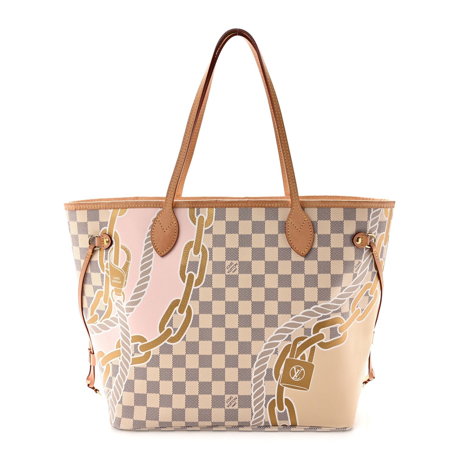 Louis Vuitton Damier Azur Nautical Neverfull MM