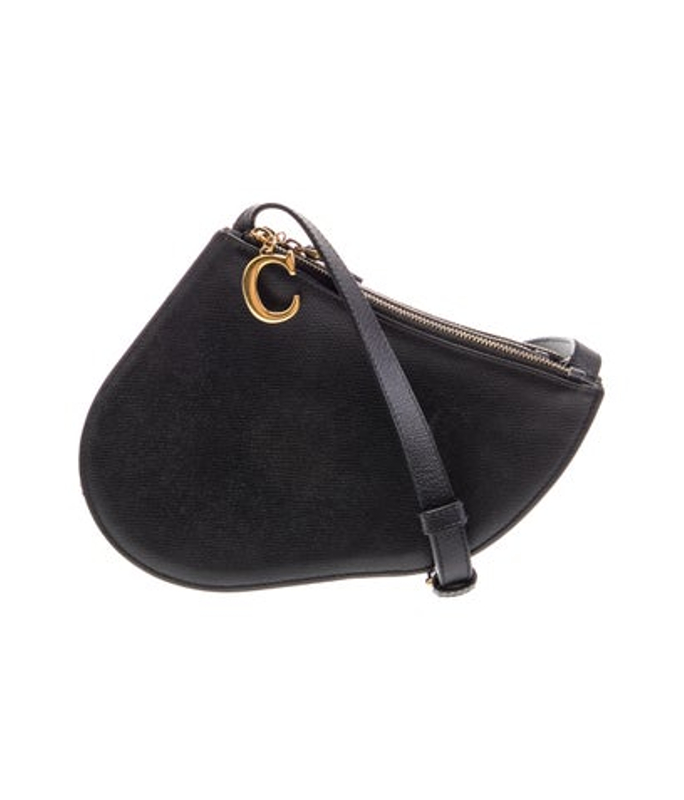 Dior Dior Leather Saddle Pouch