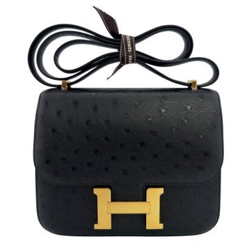 Hermes Ostrich Constance 18