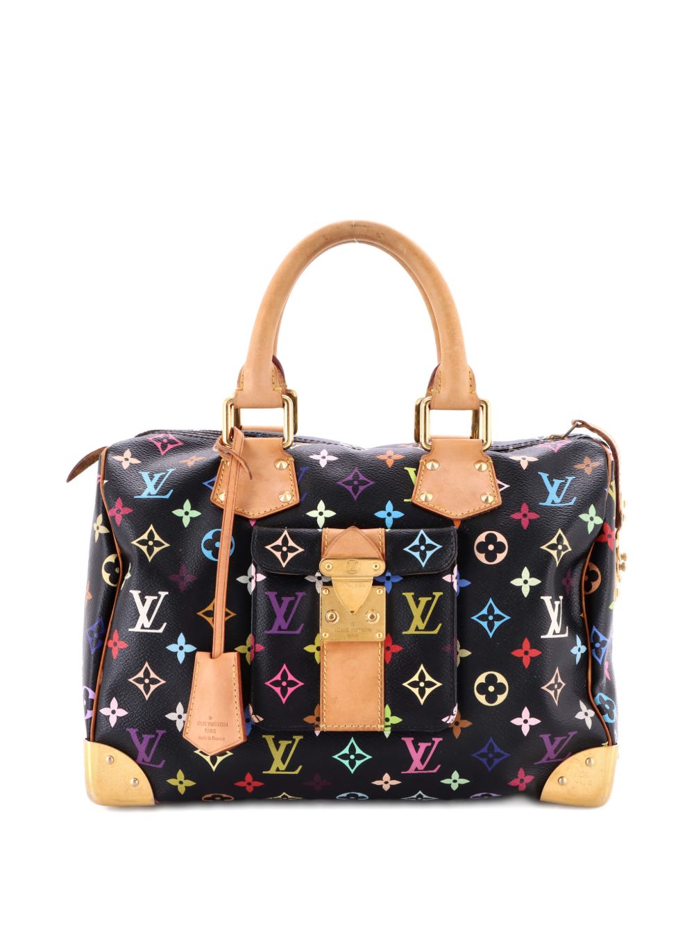 Louis Vuitton Speedy Handbag Monogram Multicolor 30 satchel